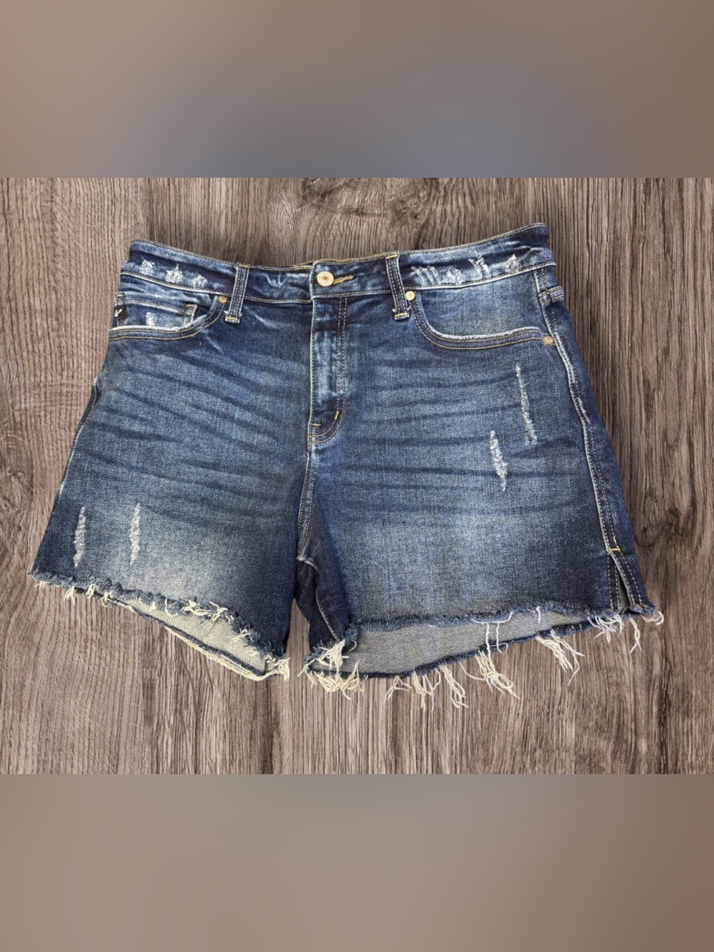 EUC Kancan Shorts Women’s Size 29 Blue Denim
